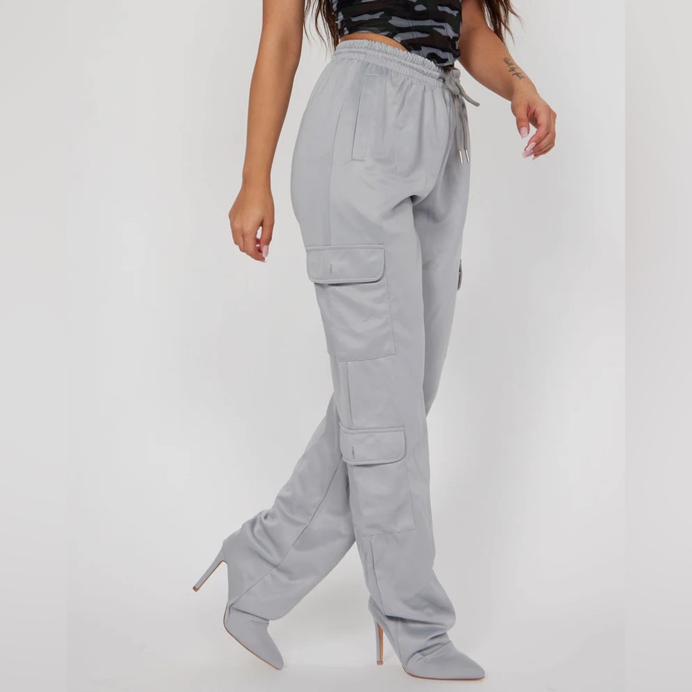 Sweat Pant Season Boots Grey